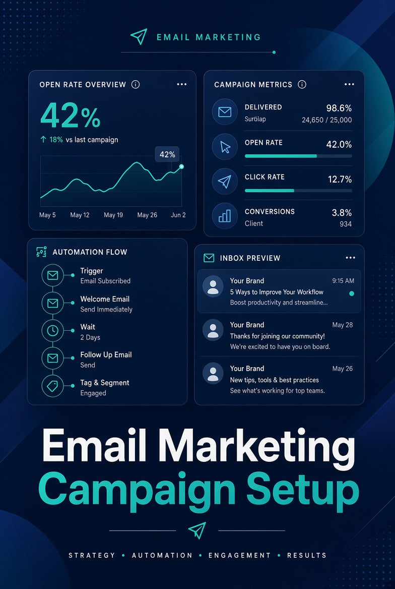 Email Marketing Campaign Setup