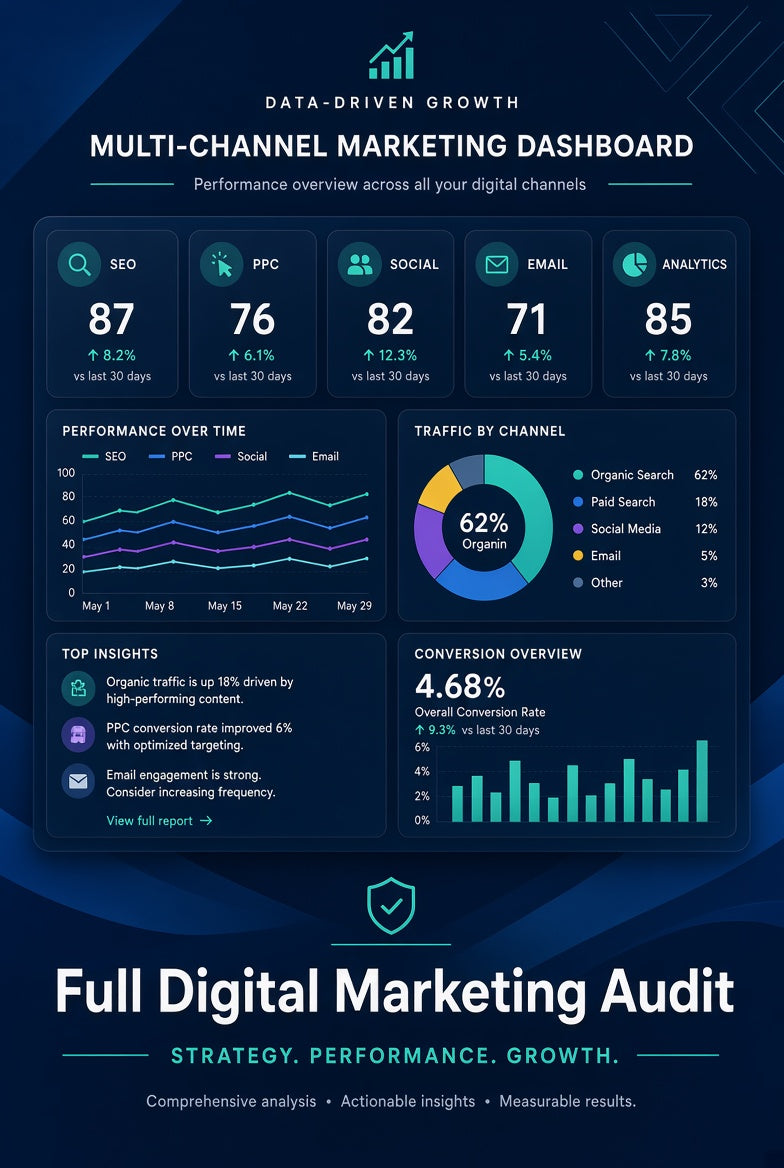Full Digital Marketing Audit